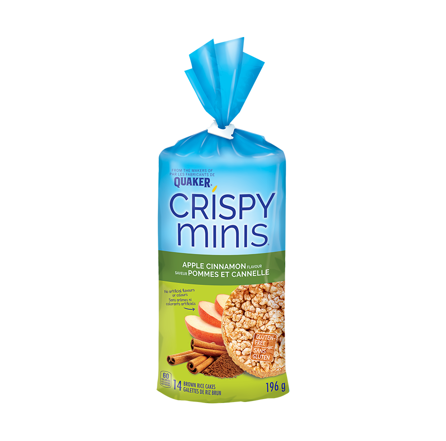 Quaker Crispy Minis Cheddar Flavour Brown Rice Chips